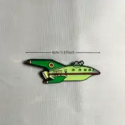 Futurama - Planet Express Space Ship Enamel & Metal Badge Pin - Free Post