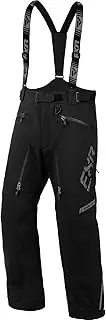 FXR Mens Mission FX Snowmobile Pants F.A.S.T. 3.0 HydrX Pro A.C.M.T. Black Ops - XX-Large-Short