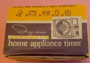 NEW Vintage KMART Ingraham Vintage Automatic Home Appliance Timer, Original Box