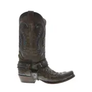 Stetson Outlaw Square Rocker Toe Mens Brown Wide Cowboy Western Boots