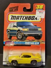 1998 Matchbox Classic Decades Series 38/75 Pontiac GTO