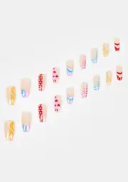 [SHRINE] Pattern And Polka Press On Nails