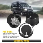 3X Heater AC Temperature Control Knob Car Accessaries For 08-14 GMC Savana 1500