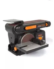4.3-Amp 4 x 36” Belt and 6” Disc Sander with Cast Iron Base