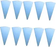 COLLBATH 10-Pack Sky 14 Icing Piping Bags Reusable Design Easy Squeeze for Baking Pastry