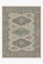 275' x 365' | Machine Washable Runner Rug | Kid & Pet Friendly | Indoor Rug | Maxine Natural Sage Rug | Ruggable