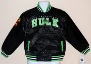 INCREDIBLE HULK Marvel Comics Kids XL 18-20 YOUTH VARSITY LETTERMAN JACKET New