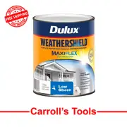 Dulux 1L Vivid White Low Sheen Weathershield Exterior Paint