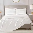 Madison Park Essentials Set of 2 Standard Luxuriously Pillowcase | White.