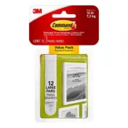 3M Command White Large Picture Hanging Strips