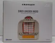 Crosley Jukebox Radio Built-In Bluetooth Full-Range Speakers USB-Charging Port