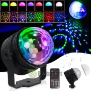 Disco Party Lights Strobe LED DJ Ball Remote Control Bulb Dance Lamp Night Lamp