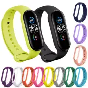 Fits for Xiaomi Mi Band 5/6 Bracelet Watch Band Wrist Band Straps Replacements ~