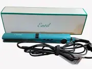 New In Box Entil Ceramic and Titanium Plate Flat Iron Heats in 30 Seconds