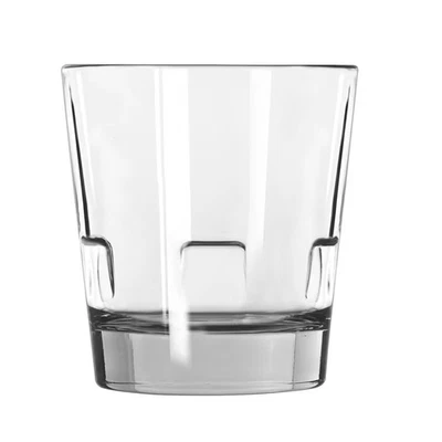 Libbey 15963 Optiva 12 Ounce Double Old Fashioned Glass - 12 / CS