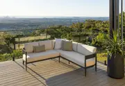 CONJOLA 2 Piece Outdoor Corner Lounge Setting