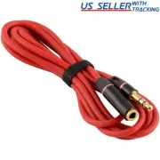 4ft 3.5mm 1/8" Stereo Audio Aux Headphone Cable Extension Cord M to F MP3