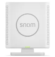 SNOM M6 DECT Base Station Repeater, Advanced Audio Quality,Supports Single-cell Multicell Bases, Increase Range w/o Ethernet M6