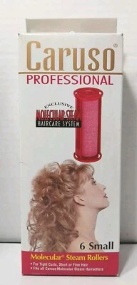 Caruso Molecular Rollers 6 SMALL Replacement Curlers NOS