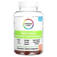 在飛比找iHerb優惠-[iHerb] Rainbow Light 優效維生素 D3