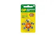 6pc GP 1.4V Zinc Air Size 13 PR48 AC13 DA13 Single Use Battery for Hearing Aids