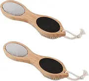 2Pcs Tools Ergonomic Foot Care Rasp File for Dead Skin Removal Dual Sided Foot Rasp with Pumice Easy to Use Callus Remover