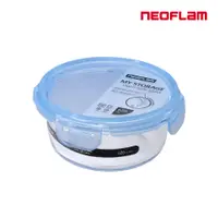 在飛比找PChome24h購物優惠-韓國NEOFLAM-My Storage專利上蓋玻璃保鮮盒圓