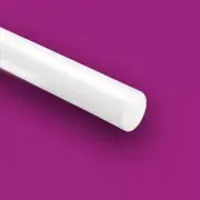 Teflon - Ptfe Virgin Plastic Rod Bar 3" Diameter x 5" Length