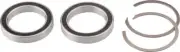 Wheels Manufacturing BB30 Angular Contact Bearing and Clip Kit 2 Sealed Bearings