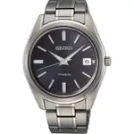 SEIKO 精工 CS經典系列 石英錶 鈦金屬 防水100米 灰面 SUR373P1 6N52-00B0V