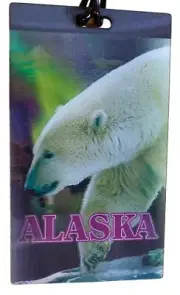 Alaska Polar Bear 3D Luggage Bag Tag