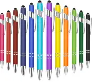 Stylus Pens for Touch Screens 12 Universal 2 in 1 Stylus Pen
