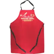 Adult Red Christmas Baking Crew Apron