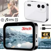 3" Touch Screen Digital HD Video Camera Music Player Vlogging 64MP 3cameras