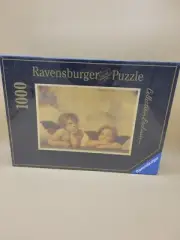 Ravensburger Raphael Angels Jigsaw Puzzle 1000 Pc. Metalic Rare Sealed 1994