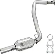 Exhaust Left Catalytic Converter Compatible with Chevrolet Express 2500 2003-2005 4.8L/6.0L, Express 3500 2003-2007 4.8L/6.0L (EPA Compliant)
