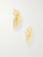 [YSSO] YSSO - Kombos Gold-plated Earrings - One size One size Gold