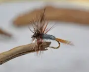 1 Doz Adams Dry Fly - Fishing Flies tied on Mustad Signature Fly Hooks