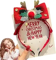 [Generic] Cute Christmas Headwear | Party Costume Headwear - Girls Photo Prop Booth Headbands For Christmas Party Supplies