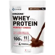 Nippon Shinyaku WINZONE Whey Protein Perfect Choice 1kg Rich Chocolate Flavor