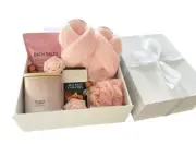 Self Care Gift Box Hamper White Magnetic Close Box. Birthday Gift