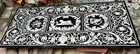 5'x2.5' black Marble Dining Coffee Corner Center Table Top inlay Mosaic decor k1