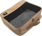 [TOBBOMEY] Elegant Travel Duffel Bag Mesh Beach Bag Luggage Packing Cubes Compression Camping Organizers Family Toiletry Outdoor Storage Lightweight Compact