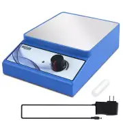 Magnetic Stirrer with Stir Bar, Stir Plate with Stainless Steel Worktop 3000RPM