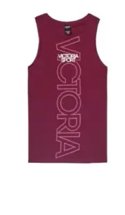XL Victoria Secret Sport Side slit Tank Size X Large New WOMEN'S Kir