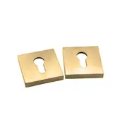 N2LOK Square Euro Cylinder Escutcheon 60mm Box Pack -Available in Various Finish