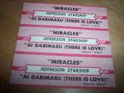 3 Jefferson Starship Miracles / Al Garimasu Jukebox Title Strips