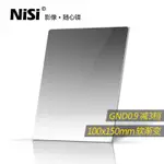 【全新正品】NISI 耐司 方形濾鏡 漸層鏡 減光鏡 軟漸變 SOFT GND8 (0.9) 100X150MM V7