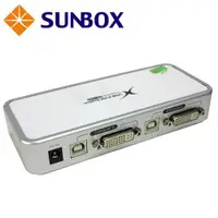 在飛比找蝦皮購物優惠-2埠KVM DVI + USB介面 (SK201D) SUN
