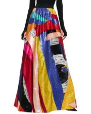 alice + olivia Tina Maxi Skirt